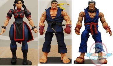 Street Fighter 4 Survival Mode Series 2 Action Figure Set of 3 by Neca