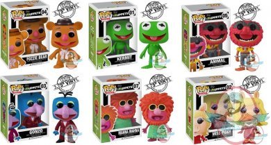 POP! Muppets: Set of 6 Vinyl Figures by Funko