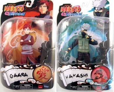 Naruto Shippuden 6" inch Gaara & Kakashi Series 2 Figure Toynami