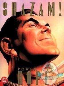 Shazam Power of Hope Oversized Soft Cover Huge Alex Ross