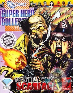 Dc Superhero Figurine Magazine #118 Ventriloquist & Scarface Eaglemoss