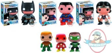 Pop! Heroes PX Vinyl Figure New 52 Version Set of 6 by Funko