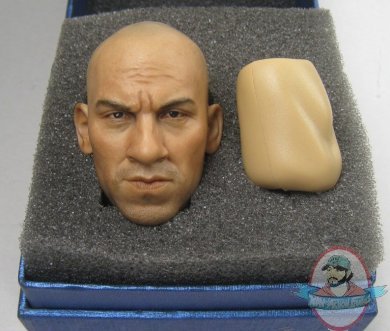  12 Inch 1/6 Scale Head Sculpt Vin Diesel by Cian