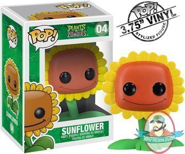  Plants Vs Zombies Sunflower Pop! Vinyl Figure by Funko 