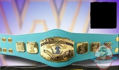 WWE Classic Intercontinental Title Blue Strap Mini Size Replica Belt
