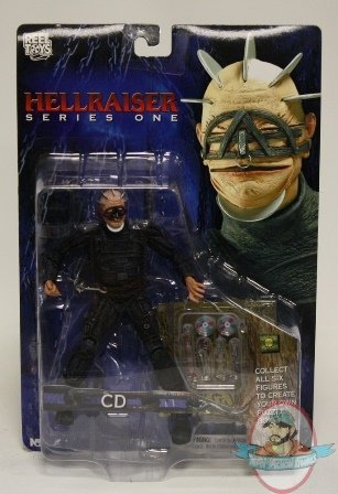 Hellraiser Series 1 Cd Action Figure with Puzzle Box Piece Neca