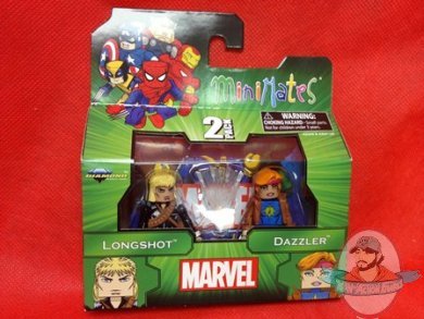 Marvel Minimates 47 Longshot & Dazzler 2 Pack by Diamond Select