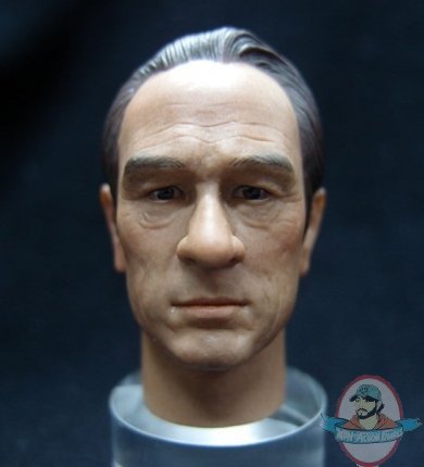  12 Inch 1/6 Scale Head Sculpt Tommy Lee Jones HP-0097 by HeadPlay 