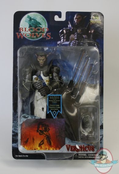 Stan Winston's Blood Wolves Vereticus 7" Figure with Trading Card Neca