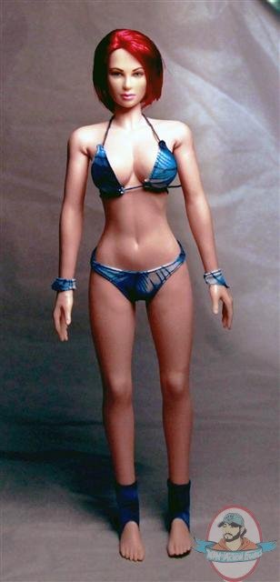 1/6 Scale Figure Large Breast Seamless Body Pale Phicen
