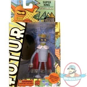 Futurama Series 5 Super King Figure by Toynami 