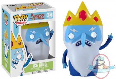 Pop! TV  Adventure Time Ice King Vinyl Figure Funko Damaged Packaging
