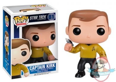 Pop! Star Trek Captain Kirk Vinyl Figure by Funko