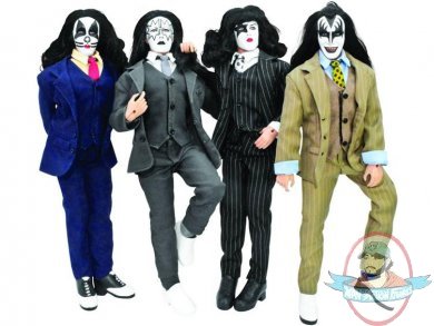 KISS Series 4 Retro Styled Dressed to Kill 8 inch Set of 4 Figures