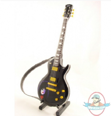 1/4 Guitar Gibson Lespaul Black Paul Stanley Kiss Cv Eurasia1