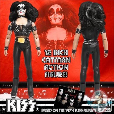 KISS 12 Inch Action Figures Series Two The Catman Figures Toy Co.  