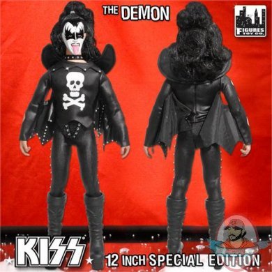 KISS 12 Inch Action Figures The Demon Hotter Than Hell Variant 