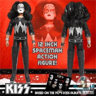 KISS 12 Inch Action Figures Series Two The Spaceman Figures Toy Co.  