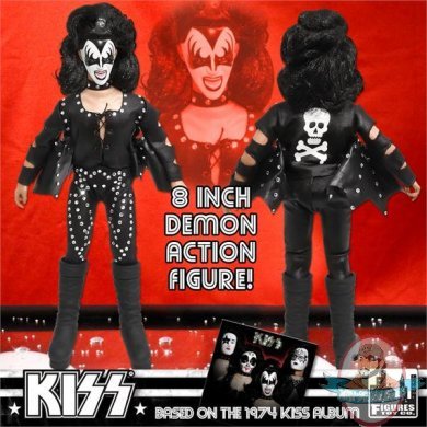 KISS 8 Inch Action Figures Series Two "The Demon" by Figures Toy Co.  