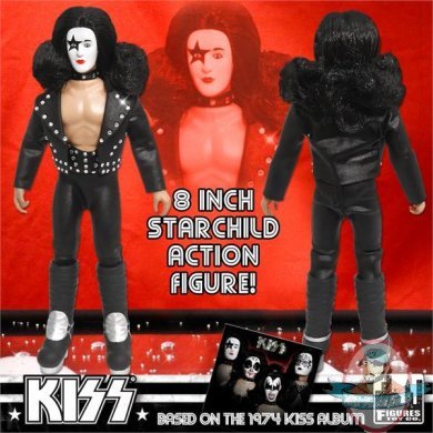 KISS 8 Inch Action Figures Series Two Starchild by Figures Toy Co.  