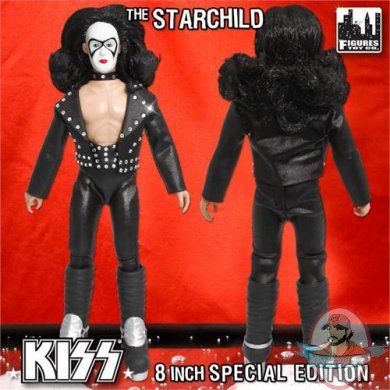 KISS 8 Inch Action Figures Series 2 The Starchild Bandit Variant 