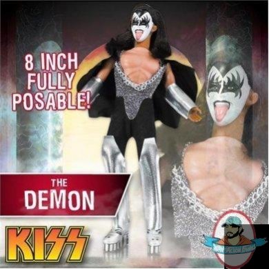 KISS 8 Inch Action Figures Series One "The Demon" By Figures Toy Co.  