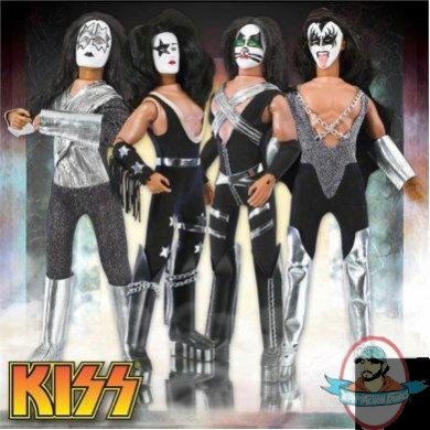 KISS 12 Inch Action Figures Series One Set of 4 Figures Toy Co.  