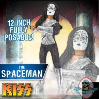 KISS 12 Inch Action Figures Series One The Spaceman Figures Toy Co.  