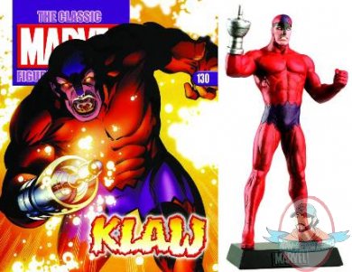 Marvel Eaglemoss Lead Figurine & Magazine #130 Klaw Marvel Eaglemoss Lead Figurine & Magazine #130 Klaw