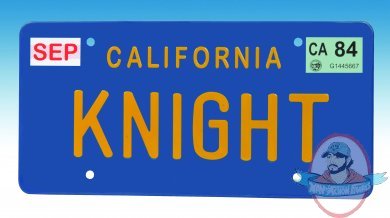 Knight Rider Knight License Plate Replica by Diamond Select