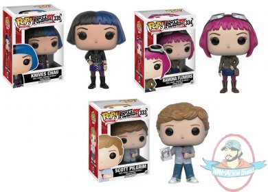 Pop! Movies Scott Pilgrim vs. the World Set of 3 Figures Funko