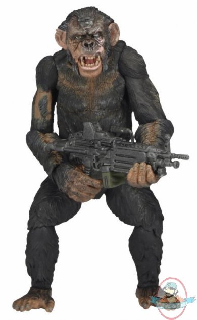 Dawn of the Planet of the Apes Series 2 Koba with Machine Gun Neca