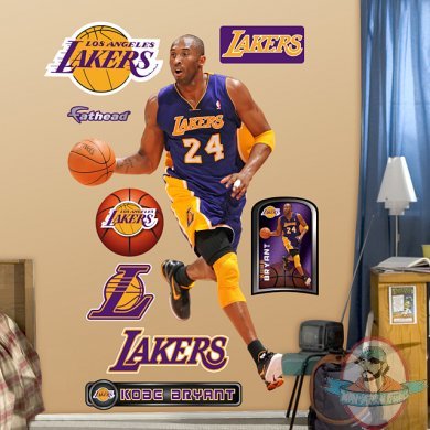 Fathead Kobe Bryant No. 24 L.A. Lakers