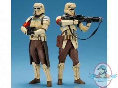 Rogue One Star Wars 1/10 ArtFX+ Statue Scarif Shoretrooper 2 Pack 