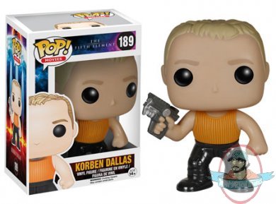 Pop! Movies: The Fifth Element Korben Dallas Vinyl Figure by Funko