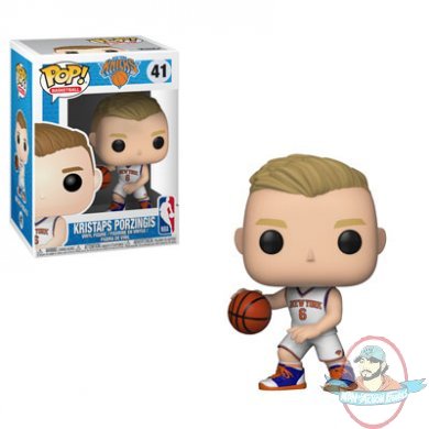 POP! NBA Kristaps Porzingis New York Knicks #41 Vinyl Figure Funko