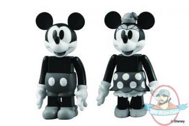 Mickey Mouse & Minnie Mouse Kubrick 2 Pack New Disney