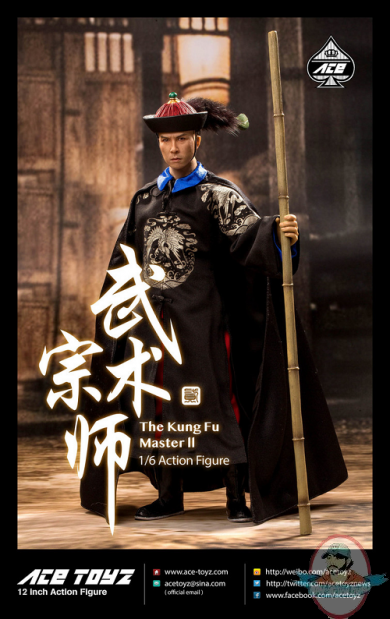 1/6 Scale Kung Fu Master 2 Set Action Figure AceToyz AT-008