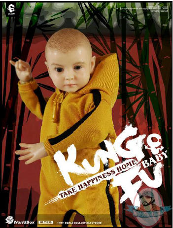 World Box 1/6 Scale Lakor Kung Fu Baby Figure