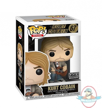 Pop! Rocks Kurt Cobain MTV’s Unplugged 1993 #67 Vinyl Figure by Funko