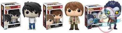 Pop! Animation Death Note Set of 3 Vinyl Figures by Funko