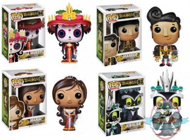 fløjte Velkommen Sommerhus POP! Movies: Book of Life Set of 4 Vinyl Figure by Funko | Man of Action  Figures