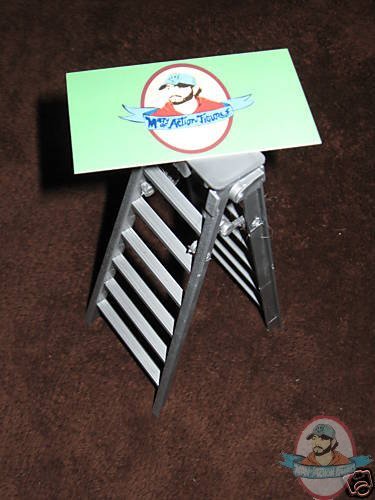 WWE Wrestling Silver Ladder For Figures Jakks New