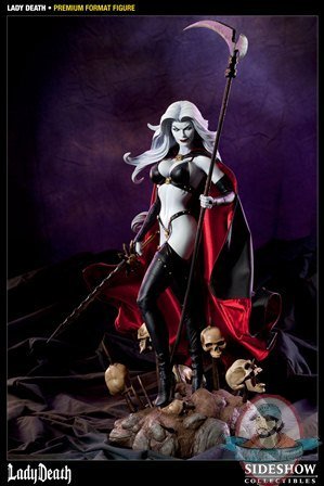 Lady Death Premium Format Figure by Sideshow Collectibles Used