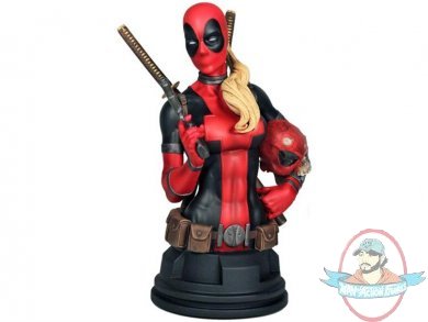 Lady Deadpool with Headpool Exclusive Mini Bust by Gentle Giant