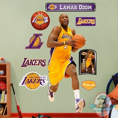 Fathead NBA Lamar Odom Los Angeles Lakers