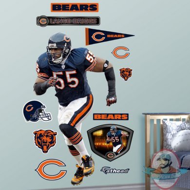 Fathead Lance Briggs Chicago Bears NFL