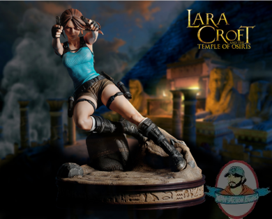 Lara Croft Temple of Osiris 18 inch Statue Gaming Heads