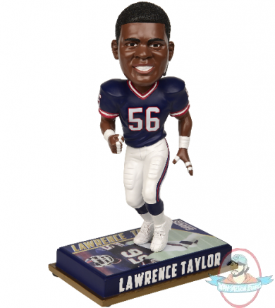 NFL Retired Players 8" New York Giant Lawrence Taylor #56 BobbleHead