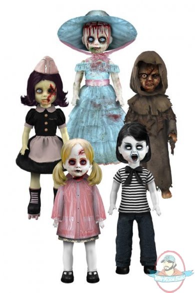Living Dead Dolls Series 22 Zombies Set of 5 by Mezco 